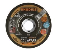 Rhodius XTK6 Exact Box 211301 Cutting Disc Offset 115 mm Pack of 10 Stainless Steel Steel