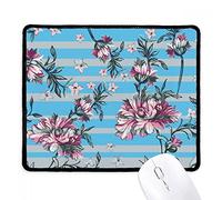Rhododendron Drawing Art Plant Mouse Mat Portable Mouse Pad Durable Mousepad For Office Travel Pc 25X30Cm