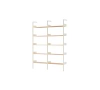 &Tradition Rhomb IF1 &IF4 Shelving Configuration A Lacquered Oak