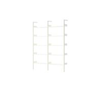 Rhomb IF1 &IF4 Shelving Configuration A Lacquered Oak/Alabaster
