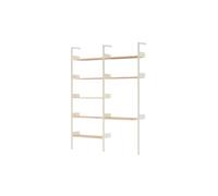 &Tradition Rhomb IF1 &IF5 Shelving Configuration B Lacquered Oak