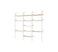 Rhomb IF2 &IF4 & IF5 Shelving Configuration In Lacquered Oak