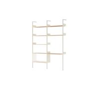 &Tradition Rhomb IF2 &IF6 Shelving Configuration D Lacquered Oak