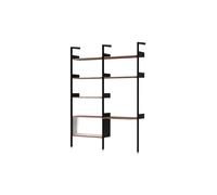 &Tradition Rhomb IF2 &IF6 Shelving Configuration D Lacquered Walnut