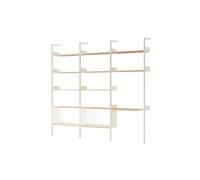 Rhomb IF3 &IF5 & IF6 Shelving Configuration J Lacquered Oak