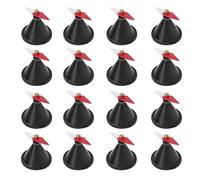 Rhombus Small Magnetic Needle 16pcs with Plastic Stand Physical Experiment Teaching Instrument for Middle School Technical Secondary School Experiments