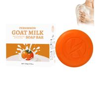 Rhoms Japanese Soap, Rhoms Persimmon Soap for Old People, Natural Bar Soap for Body Odor Control (Old People Smell), Deeply Cleansing & Natural, Effective Odor-Neutralizing for Men and Women, 120g