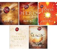Rhonda Byrne 5 Books Collection Set [The Secret, The Power, The Hero, The Greatest Secret & The Magic (Paperback)]