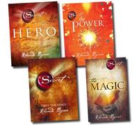 Rhonda Byrne The Secret Series 4 Books Collection Set Pack, Hero The Secret, The Power and The Magic