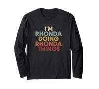 Rhonda Name Rhonda Personalized Name First Given Long Sleeve T-Shirt
