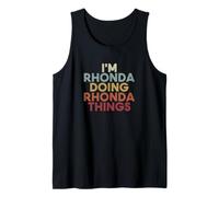 Rhonda Name Rhonda Personalized Name First Given Tank Top