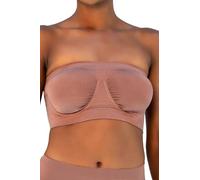 Rhonda Shear Ahh Women's Angel Seamless Underwire Bra, Opaque, Mocha, 2X US