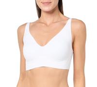 Rhonda Shear Women's Gel Bra with Back Closure, White, XL