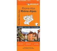 Rhone-Alps - Michelin Regional Map 523