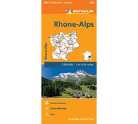 Rhone-Alps - Michelin Regional Map 523: Map
