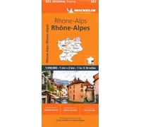 Rhone-Alps - Michelin Regional Map 523