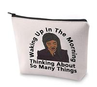 RHONJ Inspired Gift Waking Up in The Morning Thinking about So Many Things Makeup Bag Real Housewives Gift (Waking Up in The Morning)