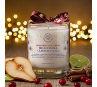 Rhoose Point Remedies Luxury Christmas Candles - Mulled Pear & Cranberry Punch