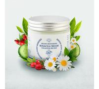 Rhoose Point Remedies Organic Rosacea Skin Treatment - 60ml - hydrate, reduce redness, flakiness, inflammation and rosacea lated bumps