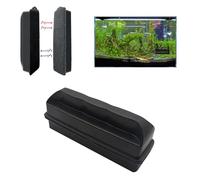 RHQFDM Aquarium Glass Strong Magnetic Brush Algae Magnet Window Cleaner Magnet Aquarium Window Cleaner Aquarium Cleaning Accessories,Suitable for Cleaning Glass With a Thickness of ≤10 mm