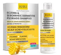 RHRI Psoriasis Shampoo Itchy Scalp Treatment for Seborrheic Dermatitis
