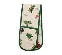 RHS Benary Vegetables Double Oven Gloves, Stone