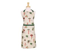 RHS by Dexam Apron Benary Vegetables100% Cotton Stone/Green