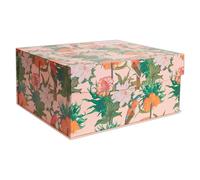 RHS Tropical Design Cardboard Storage Box Large