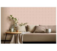 RHS Dandy Floral Pink Wallpaper