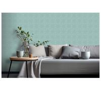 RHS Dandy Floral Soft Blue Wallpaper