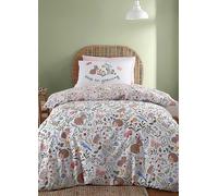RHS Garden Animals Duvet Cover Set Green