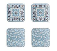 Rhs Gertrude Jekyll Set Of 4 Coasters Blue
