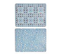 Rhs Gertrude Jekyll Set Of 4 Placemats Blue