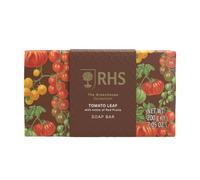 RHS Greenhouse Tomato Leaf Soap Bar Basil Apple Sandalwood Notes 200g