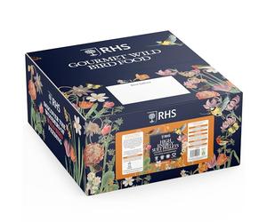RHS High Energy Suet Pellets, 12.55kg Box - Premium Suet Bird Feed with British-Sourced Beef Tallow, Sunflower Hearts and Rapeseed - Suitable for Feeders - Attracts Robins, Tits, Sparrows