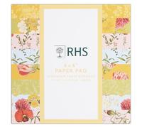 RHS Paper Pad, 180 GSM, 8 Edwards Designs, 6 x 6 inches, 32 Sheets, Premium Patterned Paper, for Cardmaking, Scrapbooking, Decoupage