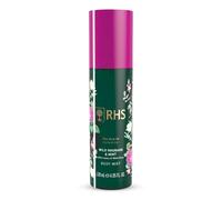 RHS Rewild Rhubarb and Mint Body Mist Jasmine Rose Musk Notes 120ml