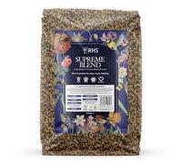 RHS Supreme Blend, 12.55kg - Premium Suet Bird Feed with British-Sourced Beef Tallow, Sunflower Hearts & Kibbled Peanuts - High-Energy, Nutrient-Rich Seed Mix for Garden Birds