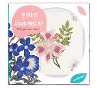 RHS The Royal Horticultural Society Flower Press Kit, Single Craft Kit Set, Includes Press, Cards, Envelopes, Glue, Make Your Own Pressed Flower Birthday, Christmas, Easter, Greeting Cards