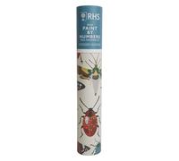 RHS Paint by Numbers Kit – Bug Study, 400×500 mm, 24 paints & 3 brushes, Multicolour