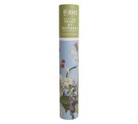 RHS The Royal Horticultural Society Paint by Numbers Hanging Kit with 24 Paints & 3 Brushes, Exotic Floral Design, 400 x 500 mm, Multicoloured, Learn to Paint for Adults