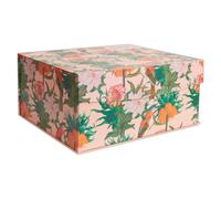 RHS Tropical Design Cardboard Storage Box Large