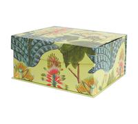 RHS Tropical Design Cardboard Storage Box Medium
