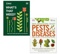 RHS What's That Weed? By Guy Barter & RHS Pests & Diseases By Pippa Greenwood, Andrew Halstead 2 Books Collection Set