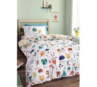 RHS Woodland Alphabet Duvet Cover Set Natural