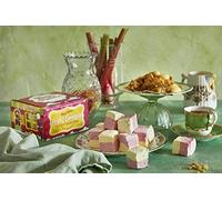 Rhubarb and Custard Crumble | Happy Mallows Gourmet Marshmallows | 100% Handmade | 100% Family Run