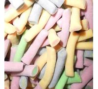 Rhubarb and Custard Mini Pencil Cable Sweets (1500g)