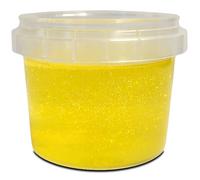 Rhubarb & Custard - Bath & Shower Jelly Soap - 100g - Sweet Scent - Vegan Friendly - Puddle of Wax - Made in The UK