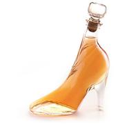 Rhubarb Gin Gift | Lady Shoe Shaped Glass Bottle | 350ml | 26%