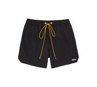 Rhude Classic Logo-embroidered Nylon Swim Shorts - Black And White - S